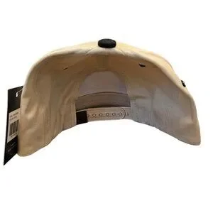 Tequila Cowboy Club Adjustable Snapback Hat - Tan Black Embroidery One Size Fits